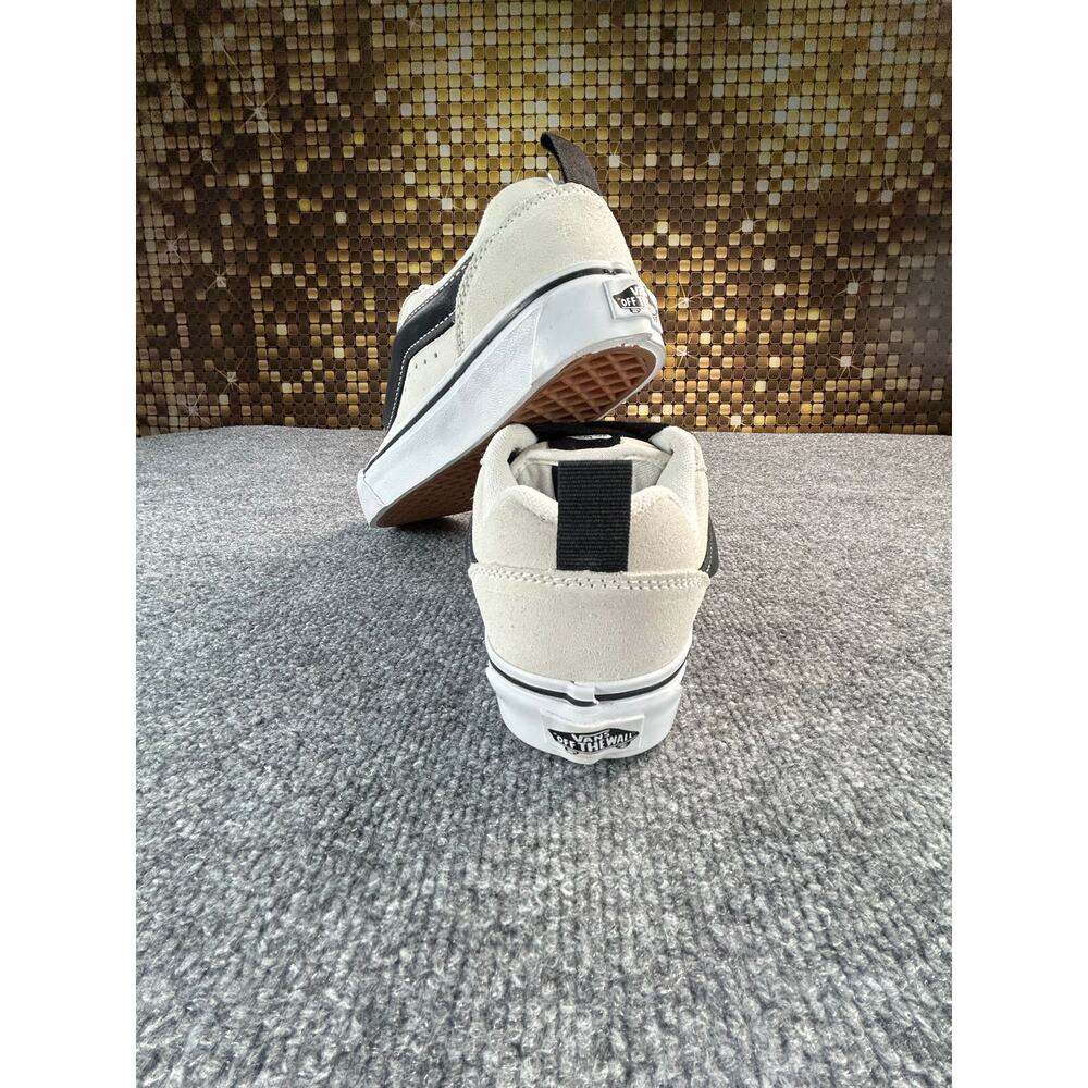 Vans Knu Skool Suede White Black Youth Shoes Size 4.5Y 6W - Picture 5 of 10
